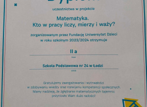 UNIWERSYTET DZIECI W KLASIE