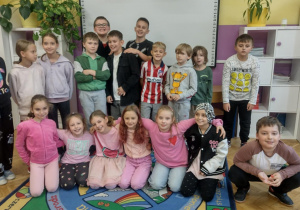 Klasa druga A w dniu dziewczynek