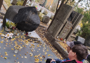 zdjęcia z wycieczki na warszawskie Powązki