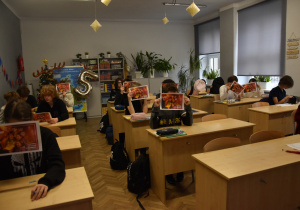 Zdjęcia z przygotowań kartki