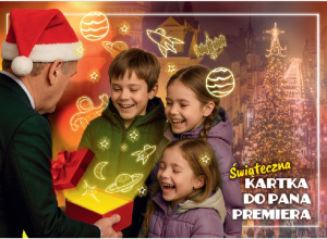 Kartka świąteczna do Prezesa Rady Ministrów