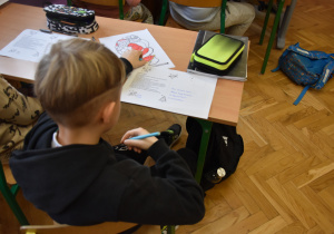 Zdjęcia z przygotowań kartki