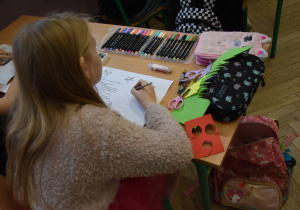 Zdjęcia z przygotowań kartki