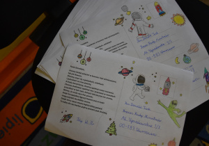 Zdjęcia z przygotowań kartki