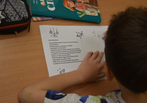 Zdjęcia z przygotowań kartki