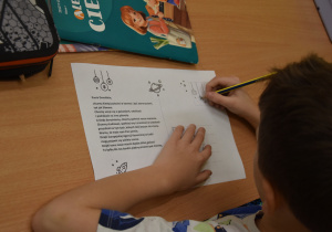 Zdjęcia z przygotowań kartki