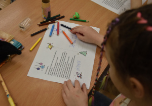 Zdjęcia z przygotowań kartki