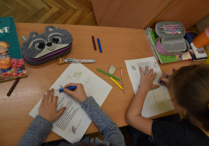 Zdjęcia z przygotowań kartki