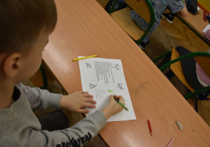 Zdjęcia z przygotowań kartki