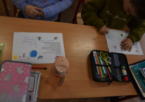 Zdjęcia z przygotowań kartki