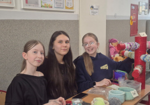 Wolontariusze szkolnej WOŚP.